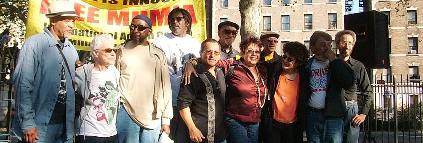 Members of the Jericho Movement standing shoulder to shoulder.